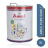 Amul Pure Ghee(5 Ltr Tin) – Daksham Store