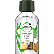 Sulphate-free Pure Coconut Oil & Aloe Hair Oil Blend for Dry Hair | Herbal Essences AU