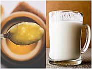 Health And Fitness Tips, Drinking One Spoon Of Ghee In Milk Gives Amazing Benefits To The Body And Benefits Of Drinki...