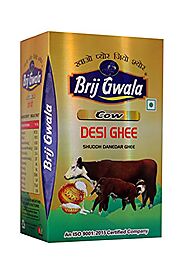 Buy Brij Gwala Pure Cow Desi Ghee 1 LTR Online at Low Prices in India | Brij Gwala Pure Cow Desi Ghee 1 LTR Reviews, ...