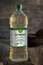 Vagai Wooden Cold Pressed Coconut Oil – pettikadai.in