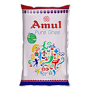 Amul Pure Ghee 1 Ltr (Pouch) | Buckelist Delivery