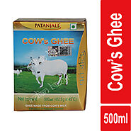Patanjali Cow’s Ghee, 500ml – Indian Bazaar