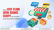 Best Etsy clone open source script to Launch your business website