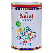 Amul Pure Ghee 1 Litre Tin | Buckelist Delivery