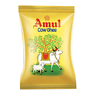 Amul Cow Yellow Pure Ghee Pouch 1L - Byrdmart