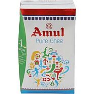 Lowest Prices on all your Essential Groceries and Home Care Amul Pure Ghee Tetra Pack