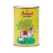 Amul Pure Cow Ghee Tin 1L - Neareshop