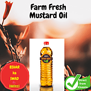 Desi Yellow Sarso Ka Tel |Cold Wood-pressed Mustard Oil