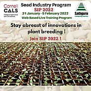 Stay abreast of innovations in plant breeding