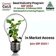 seed industry program - traits-markets-growth-leadership