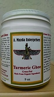 Turmeric Ghee (9oz) Health Benefits & Uses - Joyful Belly School of Ayurveda