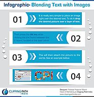 Infographic – Blending Text with Images