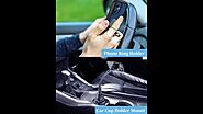 Cup Holder Phone Mount, Adjustable Gooseneck cupholder phone mount for car
