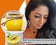Hair Care Tips: Apply this homemade hair pack made of pure ghee for he