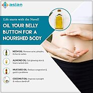 Website at https://www.boldsky.com/health/wellness/2017/benefits-of-oil-in-belly-button-118881.html