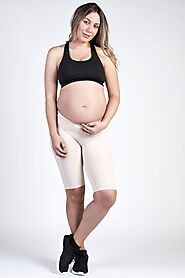SRC Pregnancy Shorts - Champagne – SRC Health