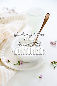 Soothing Aloe and Coconut Oil Moisturizer (Multi-Purpose) - Live Simply