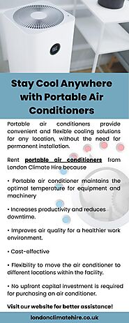 Stay Cool Anywhere with Portable Air Conditioners