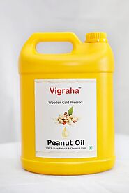 Cold Pressed Peanut Oil - 5 Litre Cold Pressed Peanut Oil Manufacturer from Mumbai