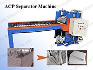 ACP separator machine | aluminum composite panels recycling machine