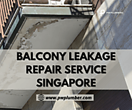 Balcony leakage repair service Singapore - PW Plumbing