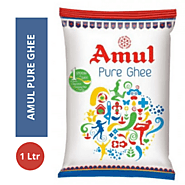 Amul Pure Ghee Pouch - 1 Ltr - All Natural