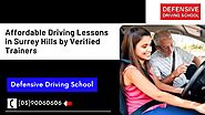 Affordable Driving Lessons in Surrey Hills and South Morang