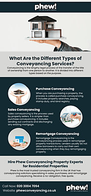 What Are the Different Types of Conveyancing Services?