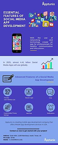 6 Features of Social Media App Development | Apptunix