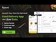 Build White Label Food Delivery App | Food Delivery App Development | Live Demo | Uber Eats Clone