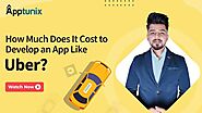 How Much Does It Cost To Develop An App Like Uber? Taxi Booking App Development Cost