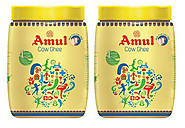 Amul Cow Ghee 500 Ml Jar (Pack Of 2) Price : Buy Amul Cow Ghee 500 Ml Jar (Pack Of 2) Online at Best Price in india- ...