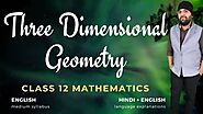 Three Dimensional Geometry Class 12 Maths