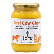 A2 Desi Cow Ghee : 500 g – Taru Naturals