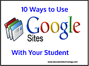 10 Ways to Use Google Sites with Your Students