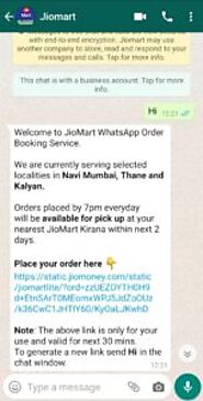 JioMart WhatsApp Ordering Service Launched: How to Order Groceries? | Zingoy Blog