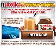 Peanut Butter or Nutella? (US only)