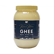 Pure Organic Desi Ghee - 1L - Kimmus Kitchen Ghee