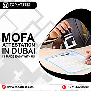 How important are MOFA attestation services?