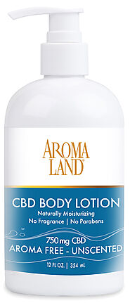 Aromaland Body Lotion 750mg CBD Isolate Unscented - Hemp Apotheke