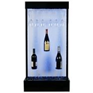 47" Tall Alpine Water Bubble Wine Rack with LED