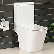 Close Coupled Toilet UK | Rimless Back to Wall Toilet UK | New Toilet UK