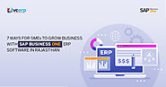 7 Ways for SMEs to Grow Business with SAP Business One ERP Software in Rajasthan