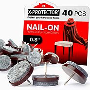 Buy Nail-On Floor Protectors | Felt Pads 40 Pcs At Cheap Price!