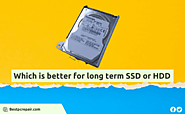 Which is better for long term storage, SSD or HDD