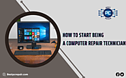 How to start being a computer repair technician