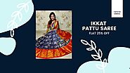 Buy Chanderi Silk Sarees Online | Tapathi.com