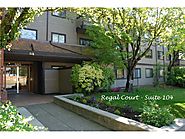 104 535 BLUE MOUNTAIN Street in Coquitlam: Central Coquitlam Condo for sale in "REGAL COURT" : MLS(r) # V1121477