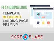 15+ Free Download Template Blogspot Landing Page Premium - CodeFlare